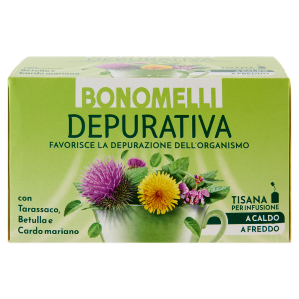 Bonomelli Depurativa Tisana per Infusione 16 Filtri 32 g