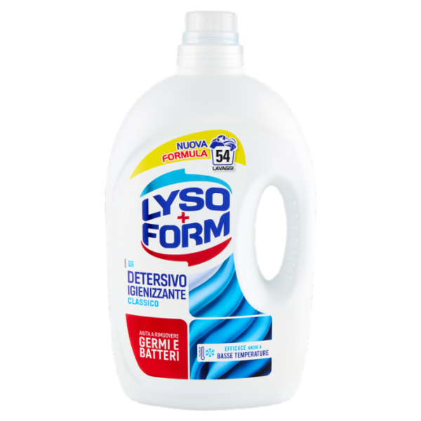 Lysoform Detersivo Igienizzante Classico 54 Lavaggi 2,43 L