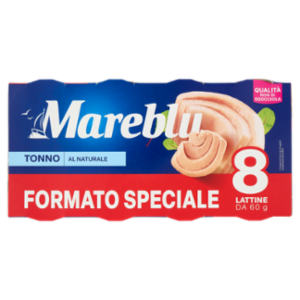 Mareblu Tonno Al Naturale 8 x 60 g