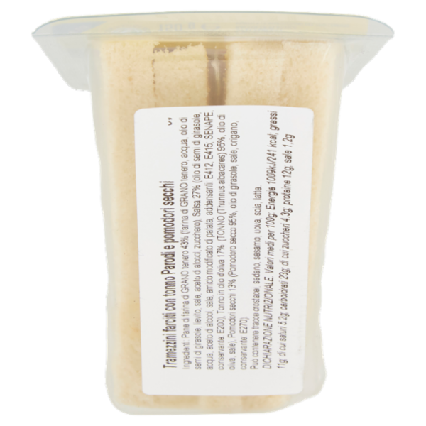 alba Tramezzini Duetto Tramezzino Tonno Angelo Parodi e Pomodori Secchi 150 g