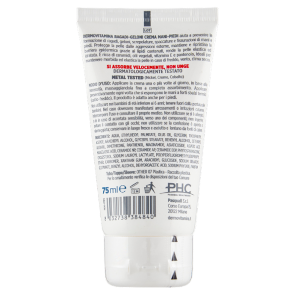 Dermovitamina Ragadi-Geloni Crema Mani-Piedi 75 ml