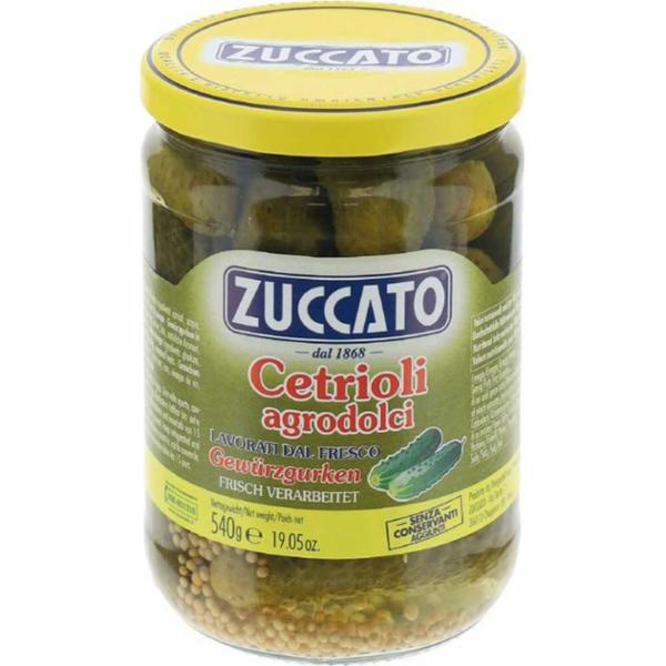 Zuccato Cetrioli Agrodolci 540g