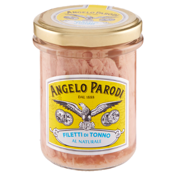 Angelo Parodi Filetti di Tonno al Naturale 195 g