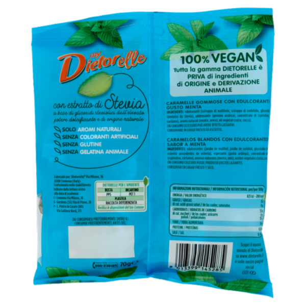 my Dietorelle Gommose Menta 70 g