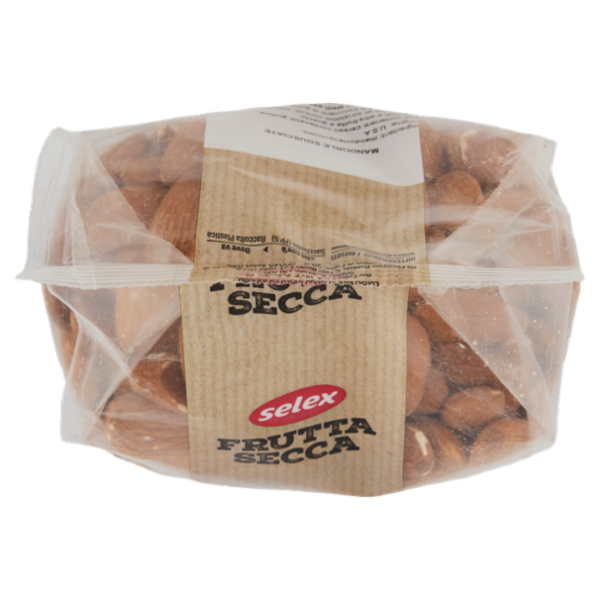 Selex Frutta Secca Mandorle Sgusciate 500 g