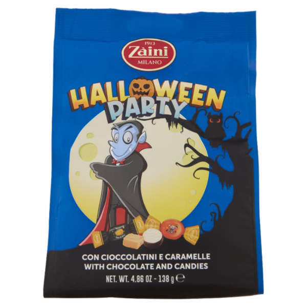 Zàini Halloween Party con Cioccolatini e Caramelle Dracula 138 g