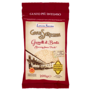 Gran Soresina Granelli Di Bontà Formaggio Grana Padano DOP 200 g