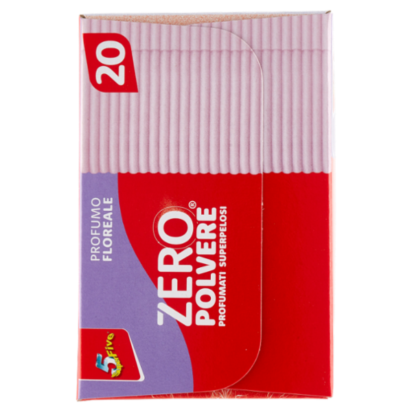 Super5 Zero Polvere Profumati Superpelosi Profumo Floreale 20 pz