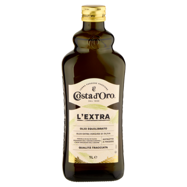 Costa d'Oro l'Extra Olio Extra Vergine di Oliva 1 L