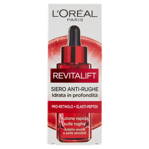 L'Oréal Paris Revitalift Siero Anti-Rughe Pro-Retinolo + Elasti-Peptidi 30 ml