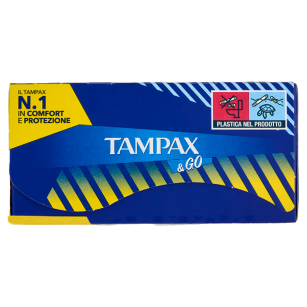 Tampax & Go Regular 18 pz