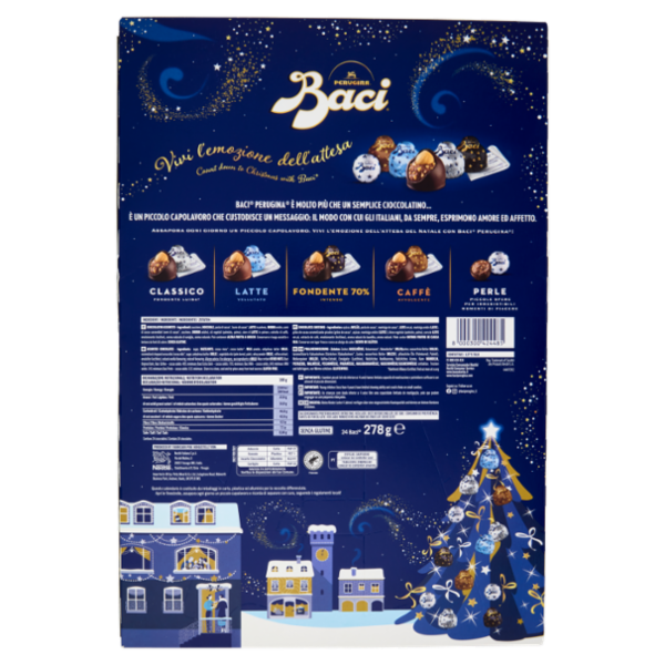 BACI PERUGINA Calendario Avvento Cioccolatini Assortiti 278g