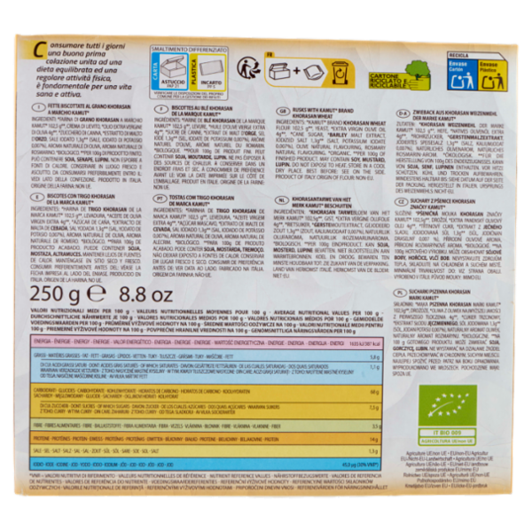 GrissinBon leFrescheBiscottate Kamut Bio 250 g