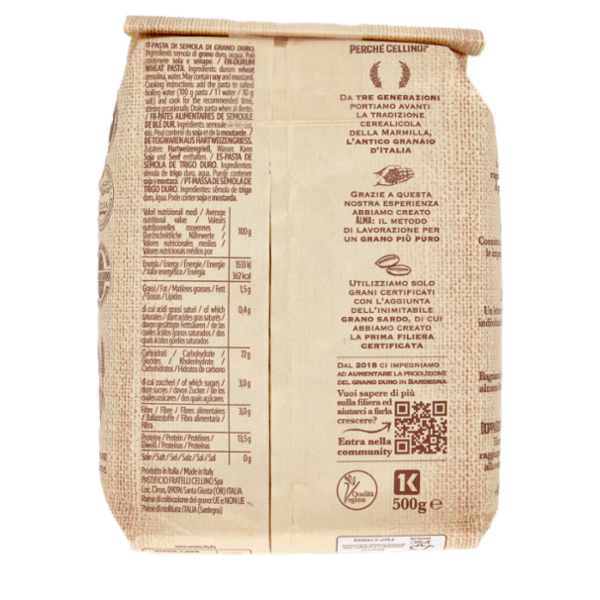 F.lli Cellino La Classica Conchigliette Rigate N°41 500 g