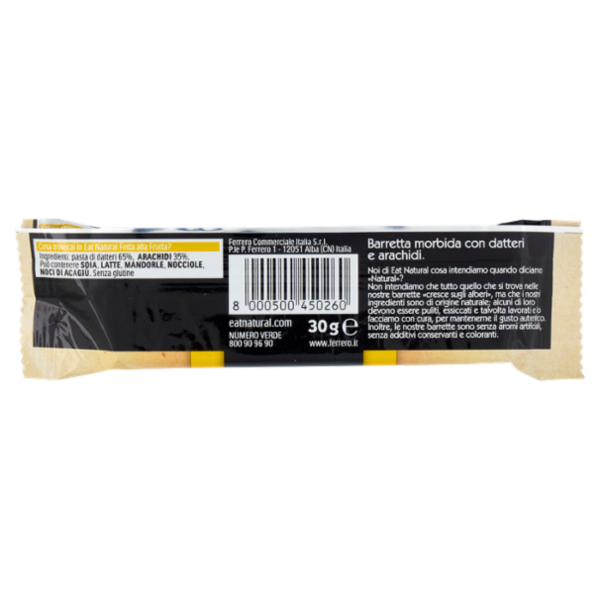 Eat Natural Fetta alla Frutta Arachidi 30 g