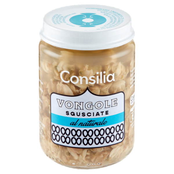 Consilia Vongole Sgusciate al Naturale 130 g