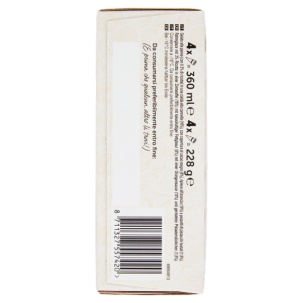 Cornetto Algida Stellati Martina Caruso 4 x 57 g