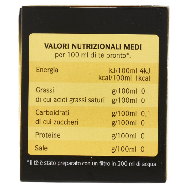 Sir Winston Tea Earl Grey Biologico 20 x 1,75 g