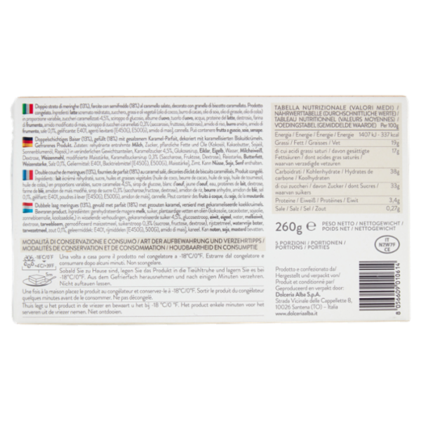 Dolcerialba Meringata Caramello Salato 260 g