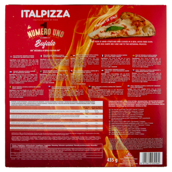 Italpizza la Numero Uno Bufala 435 g