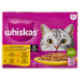 Whiskas Selezione Delicata in salsa con pollo, con pollame, con anatra, con tacchino 12 x 85 g