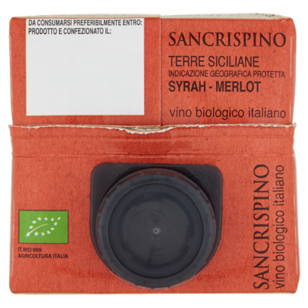 San Crispino Bio Terre Siciliane IGP Syrah-Merlot 500 ml