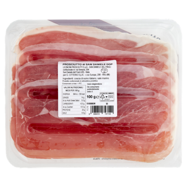 Citterio Prosciutto di San Daniele D.O.P. 100 g