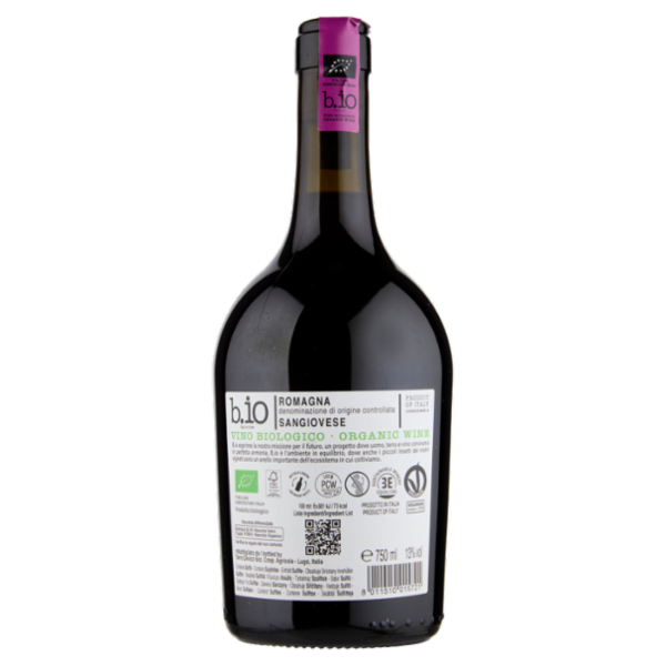 b.io bpuntoio Sangiovese Romagna DOC 750 ml