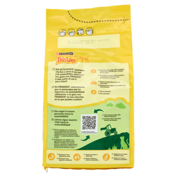 PURINA FRISKIES Adult Pesce dell'Oceano e con Verdure 1,5kg