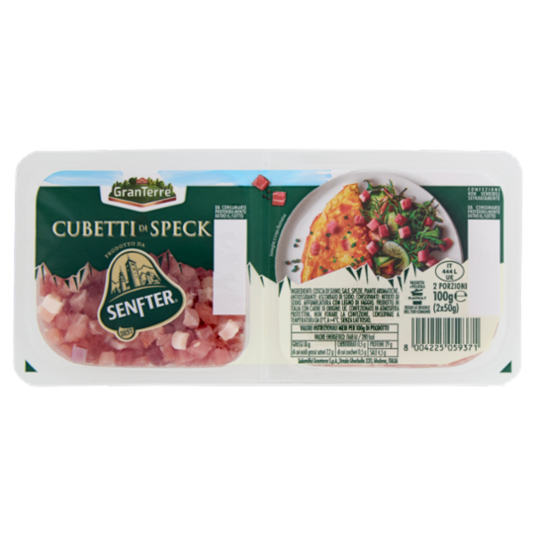 Senfter Cubetti di Speck 2 x 50 g