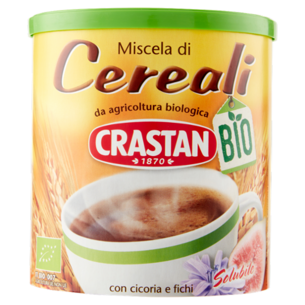 Crastan Bio Miscela di Cereali Solubile 125 g