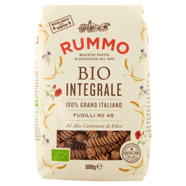 Rummo Bio Integrale Fusilli N° 48 500 g