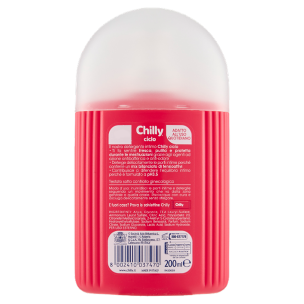 Chilly ciclo Detergente Intimo 200 ml