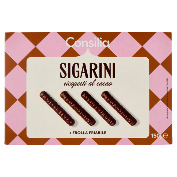 Consilia Sigarini Ricoperti al Cacao 150 g