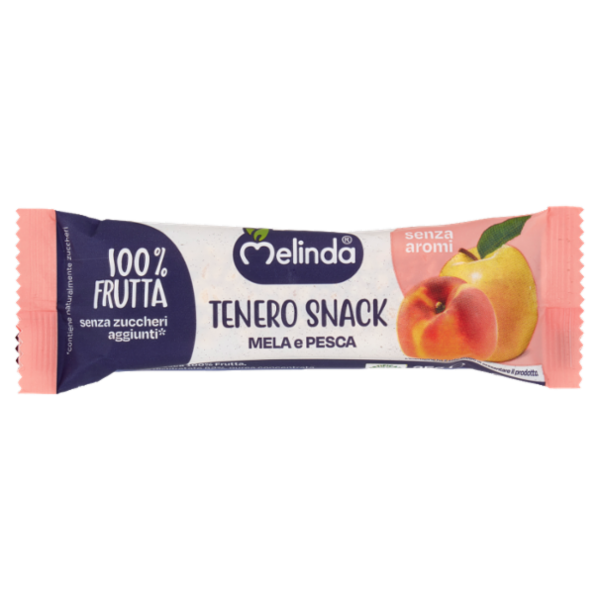Melinda Tenero Snack Mela e Pesca 25 g