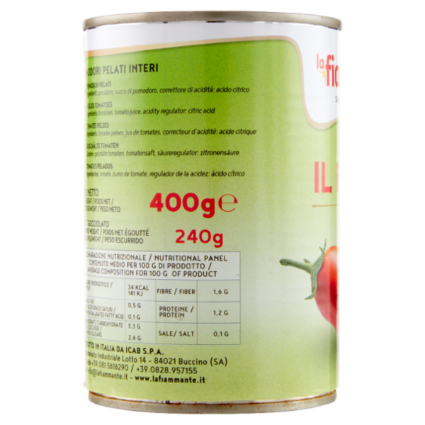 la fiammante il Pelato 400 g
