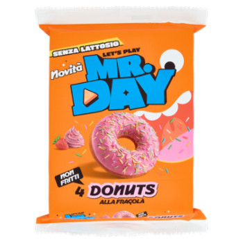 Mr.Day 4 Donuts Alla Fragola 4 x 50 g