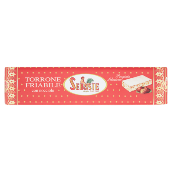 Sebaste Pregiata Selezione Torrone Friabile con nocciole 250 g