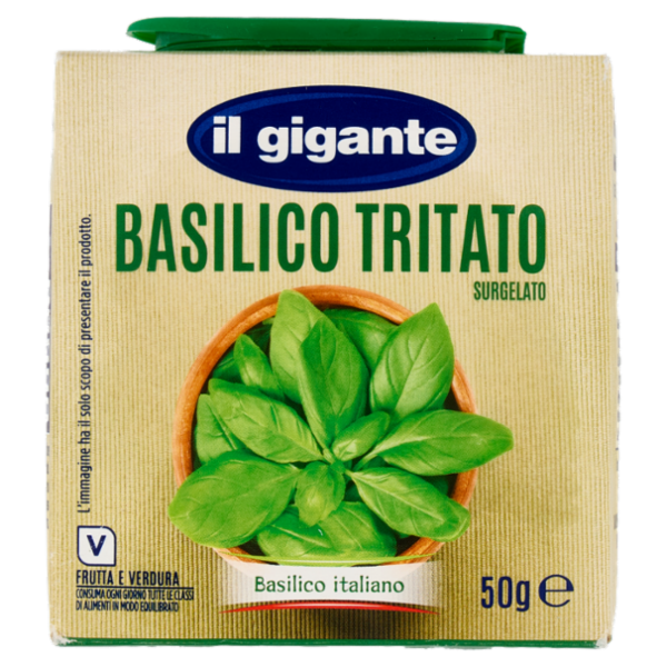 IL GIGANTE Basilico Tritato Surgelato 50 g