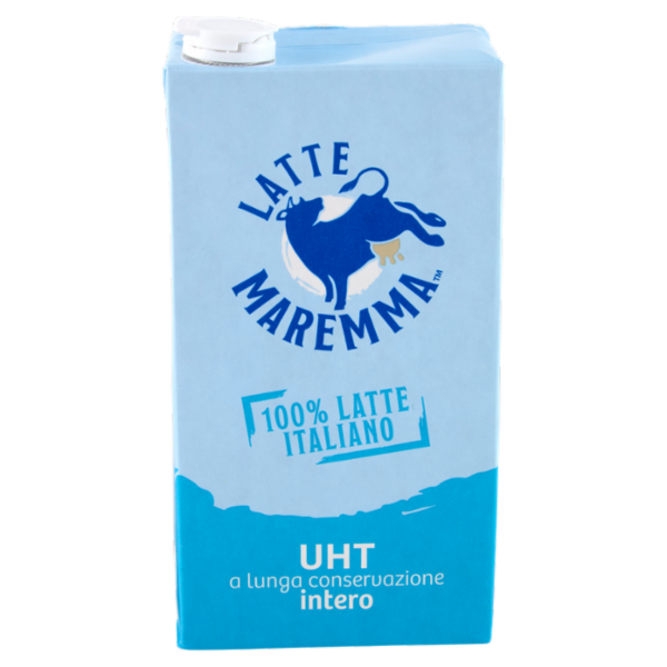 Latte Maremma UHT a lunga conservazione intero 1 L