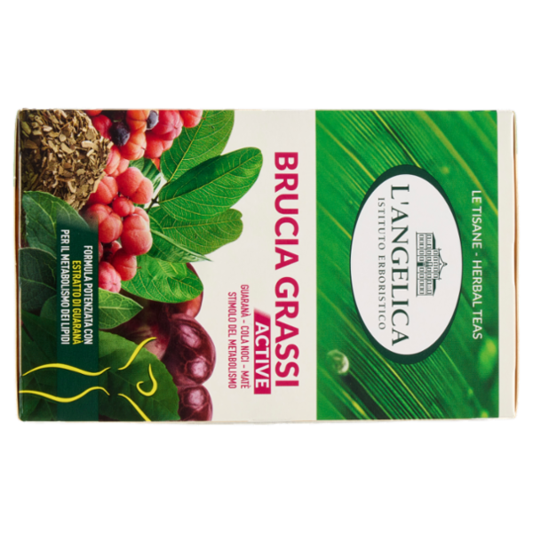 L'Angelica Le Tisane Brucia Grassi Active 18 Filtri 32,4 g