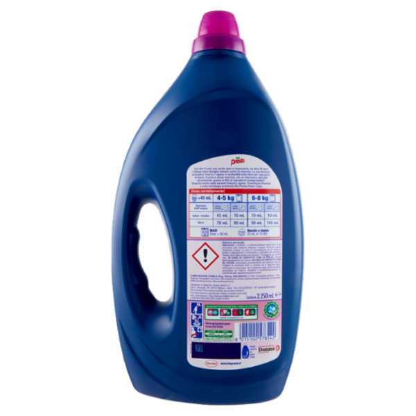 BIO PRESTO Liquido Color 50 Lavaggi 2.250 ml
