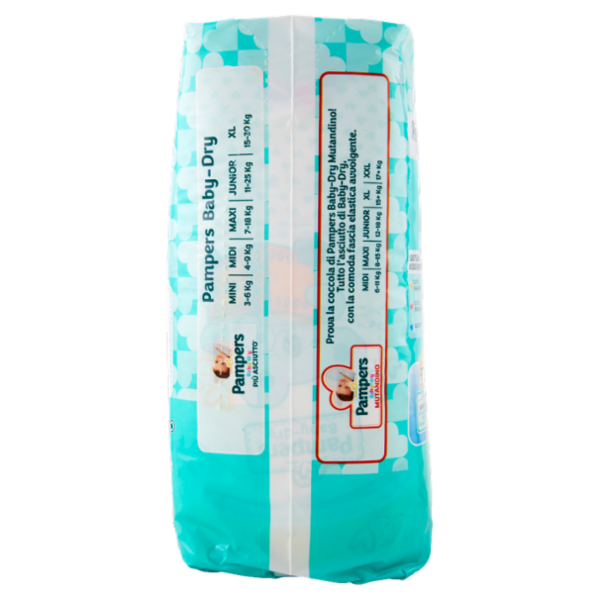 Pampers Baby-dry 6 XL 17 pz