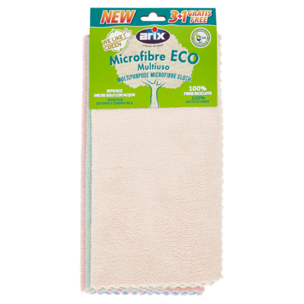 arix We Like Green Microfibre Eco Multiuso 3+1 Gratis
