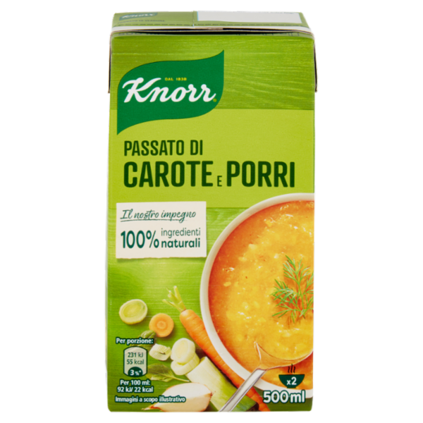 Knorr Passato di Carote e Porri 500 ml