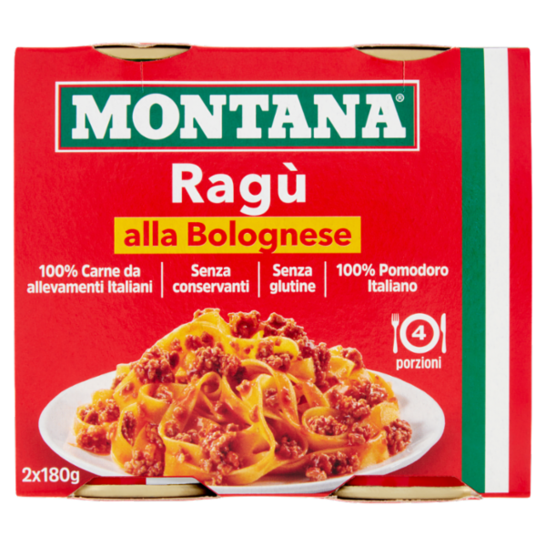 Montana Ragù alla Bolognese 2 x 180 g