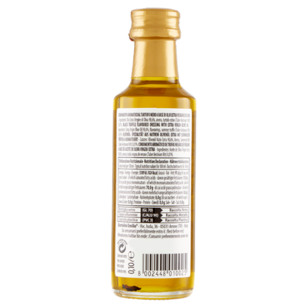Bartolini Condimento aromatico al Tartufo Nero a base di Olio Extra Vergine di Oliva 0,10 l