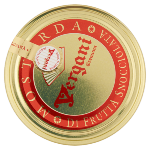 Vergani Mostarda Frutta Mista di Cremona 920 g