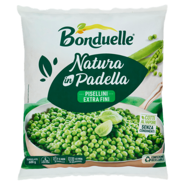 Bonduelle Natura in Padella Piselli Extra Fini Surgelato 600 g