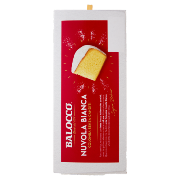 Balocco Nuvola Bianca Colomba Senza Canditi 750 g